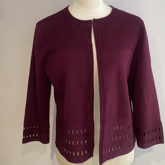 Ted Baker Sweaters - Ted Baker Deep Purple/ Burgundy  Knitwear